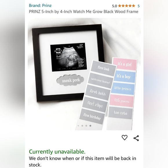 Watch Me Grow Frame - Picture 10 of 10